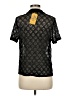TanJay Black Short Sleeve Blouse Size Med Petite - photo 2