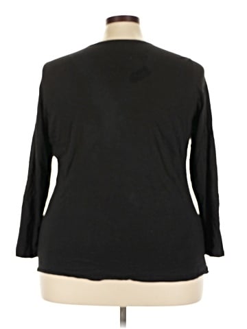 Just My Size 3/4 Sleeve Top (view 2)