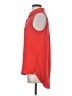 Rachel Zoe 100% Polyester Color Block Red Sleeveless Blouse Size S - photo 5