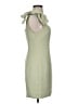 Shein Solid Green Cocktail Dress Size S - photo 4