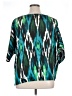 MICHAEL Michael Kors Teal 3/4 Sleeve Blouse Size XL - photo 2