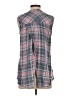 Rock & Republic Plaid Gray Sleeveless Button-Down Shirt Size S - photo 2