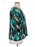 MICHAEL Michael Kors Teal 3/4 Sleeve Blouse Size XL - photo 4