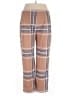 Unbranded 100% Polyester Plaid Brown Casual Pants Size XXL - photo 2