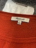 Madewell Orange Modern Tie-Front Sweater Size S - photo 7