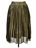 Chartou 100% Polyester Metallic Gold Casual Skirt Size XL - photo 1