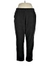Lands' End Solid Black Casual Pants Size XL - photo 1