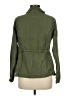 Old Navy 100% Cotton Solid Green Jacket Size M - photo 2