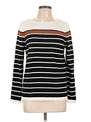 Pink Clover Pullover Sweater (view 1)