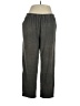 Lands' End Solid Gray Casual Pants Size XL - photo 1