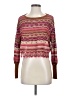Zara Chevron-herringbone Pink Pullover Sweater Size S - photo 1
