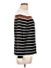 Pink Clover Stripes Black Pullover Sweater Size L - photo 4