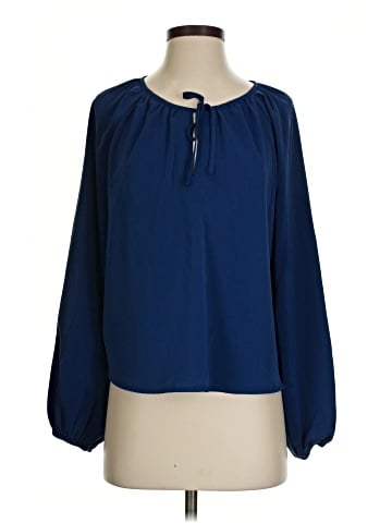 Abercrombie & Fitch Long Sleeve Blouse (view 1)