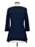 Tianello Blue Long Sleeve Top Size M - photo 2