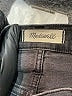 Madewell Chevron-herringbone Gray Jeans Size 24 waist - photo 4