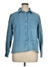 Lands' End Blue Long Sleeve Button-Down Shirt Size XL - photo 1