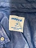 Mayoral Blue Jacket Size 14 - photo 3