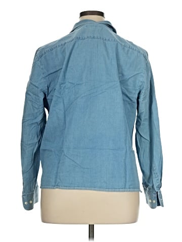 Lands' End Long Sleeve Button-Down Shirt (view 2)