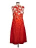 Pendleton 100% Cotton Red Cocktail Dress Size 8 - photo 2