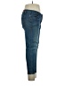 Inc Denim Solid Blue Jeans Size 12 - photo 4