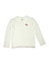 Lands' End 100% Cotton Ivory Long Sleeve Henley Size 8 - photo 1