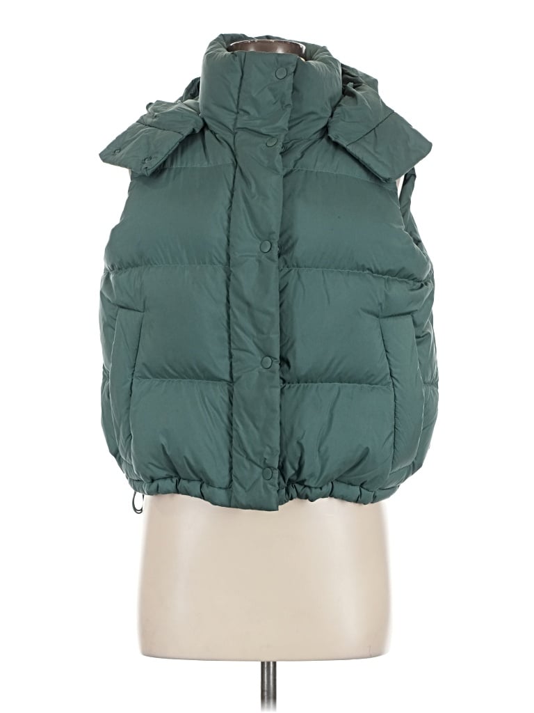 Pre-owned Lululemon Athletica Vest In Green