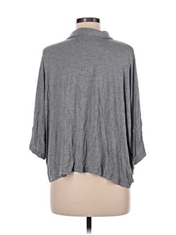 Lumiere 3/4 Sleeve Button-Down Shirt (view 2)