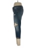 Madewell 100% Cotton Hearts Blue Jeans Size 26 waist - photo 5