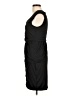 Apostrophe Solid Black Cocktail Dress Size L - photo 5