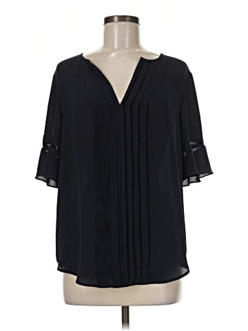 Ann Taylor Short Sleeve Blouse (view 1)