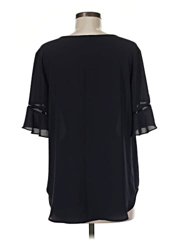 Ann Taylor Short Sleeve Blouse (view 2)