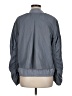 Athleta 100% Polyester Solid Gray Jacket Size M - photo 2