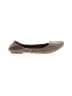 Lucky Brand Metallic Gray Flats Size 9 - photo 1