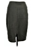 Renee C. Solid Gray Casual Skirt Size L (estimated) - photo 2