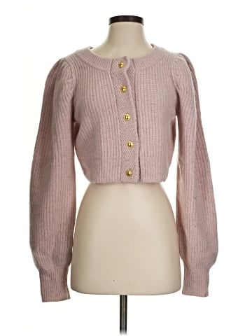 LoveShackFancy Cashmere Cardigan (view 1)