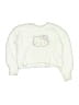 Hello Kitty 100% Polyester White Pullover Sweater Size 10 - photo 1