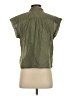 Gap Green Sleeveless Button-Down Shirt Size XS - photo 2