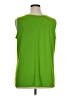 Susan Graver Green Sleeveless Blouse Size 1X - photo 2