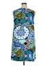 Alyx Paisley Blue Casual Dress Size XL - photo 2