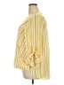 West Kei Stripes Yellow 3/4 Sleeve Blouse Size XXL - photo 5