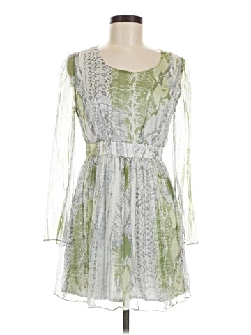 Line & Dot Cocktail Dress (view 1)