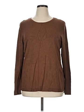 JM Collection Pullover Sweater (view 1)