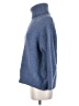 Zara Solid Blue Turtleneck Sweater Size S - photo 5