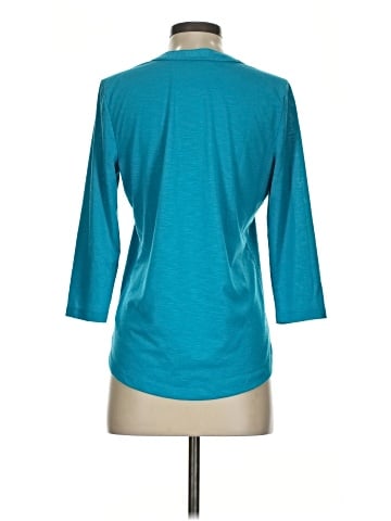 Rafaella 3/4 Sleeve Button-Down Shirt (view 2)
