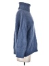 Zara Solid Blue Turtleneck Sweater Size S - photo 4