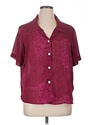 believe.. Short Sleeve Blouse (view 1)