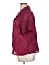 believe.. Paisley Burgundy Short Sleeve Blouse Size 16 - photo 5