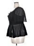 Shein 100% Polyester Black Short Sleeve Top Size 2X - photo 5