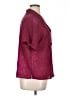 believe.. Paisley Burgundy Short Sleeve Blouse Size 16 - photo 4