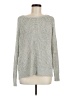 Ultra Flirt Metallic Silver Pullover Sweater Size M - photo 1
